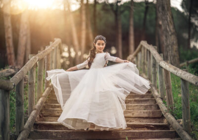 Comunión de Carla en San Roque