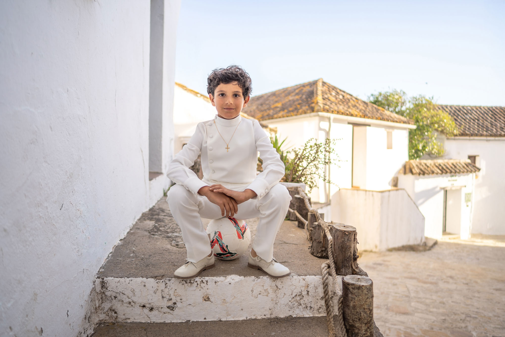 Sesion de comunion en el Castillo de Castellar - Studio360